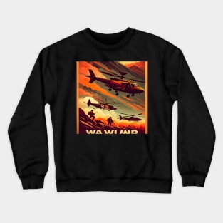 Jungle Inferno: The Vietnam War Crewneck Sweatshirt